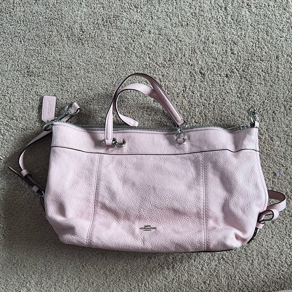 Coach Pebble Leather Lenox Satchel